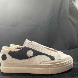 Soludos yin yang platform sneaker size 8